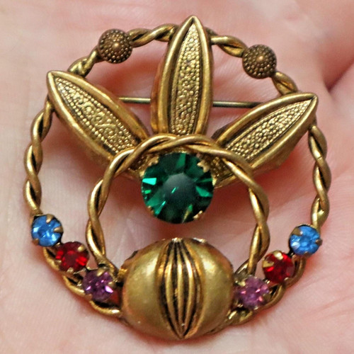 Vintage austrian rhinestone - vintage,